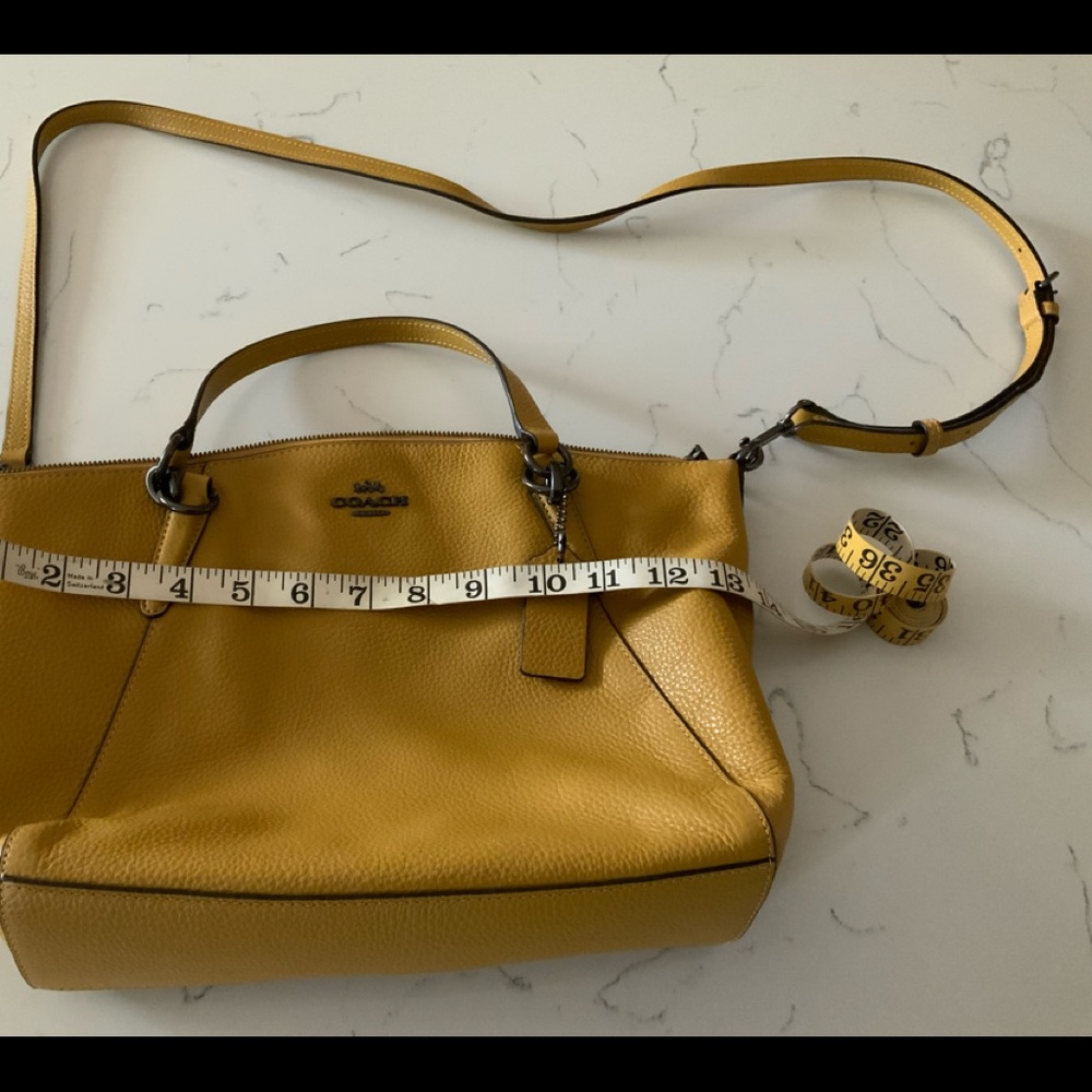 Yellow Coach Purse - Picture 6 of 7